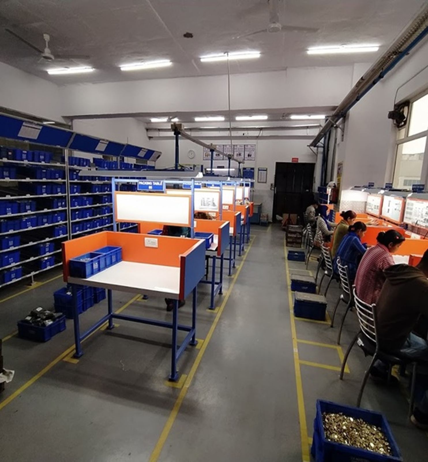 Visual inspection area